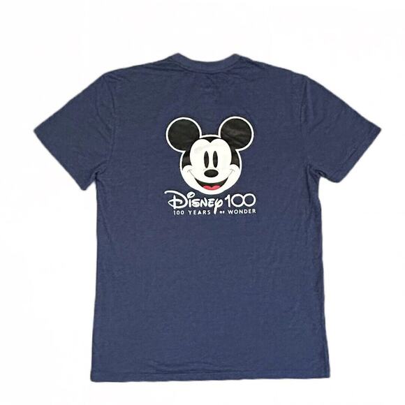 Disney Adult Unisex 100th Anniversary Graphic‎ Short Sleeve Tee T-Shirt Size L - Picture 4 of 5